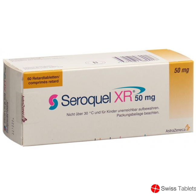 Seroquel XR Retard Tabletten 50mg 60 Stück buy online