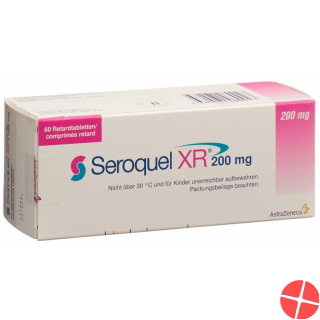 Seroquel XR Retard Tabletten 200mg 60 Stück