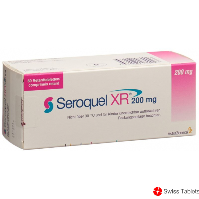 Seroquel XR Retard Tabletten 200mg 60 Stück buy online