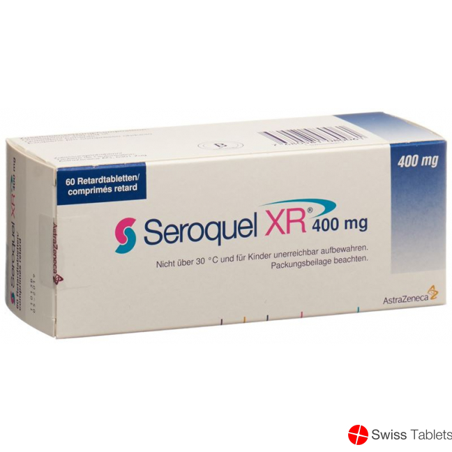 Seroquel XR Retard Tabletten 400mg 60 Stück buy online