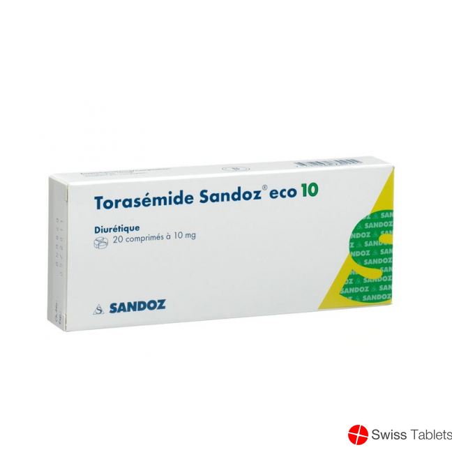 Torasemid Sandoz Eco Tabletten 10mg 20 Stück buy online