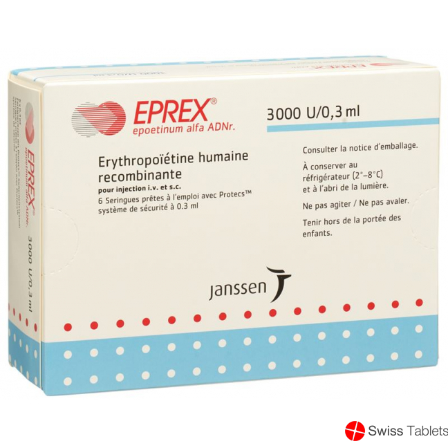 Eprex 3000 E/0.3ml (protecs) 6 Fertigspritzen 0.3ml buy online