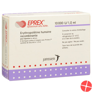 Eprex 10000 E/ml (protecs) 6 Fertigspritzen 1ml Eprex 10000 E/ml (protecs) 6 Fertigspritzen 1ml