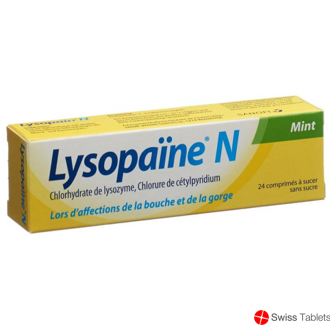Lysopain N 24 Lutschtabletten buy online