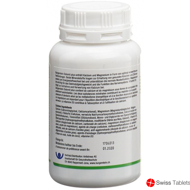 Burgerstein Dolomit Plus 150 tablets buy online Burgerstein Dolomit Plus 150 tablets buy online