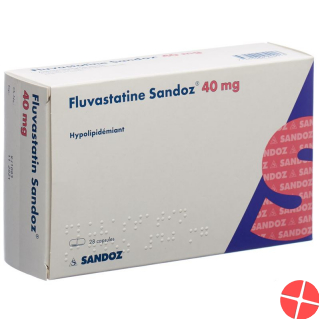 Fluvastatin Sandoz Kapseln 40mg 28 Stück