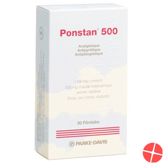 Ponstan Filmtabs 500mg 30 Stück