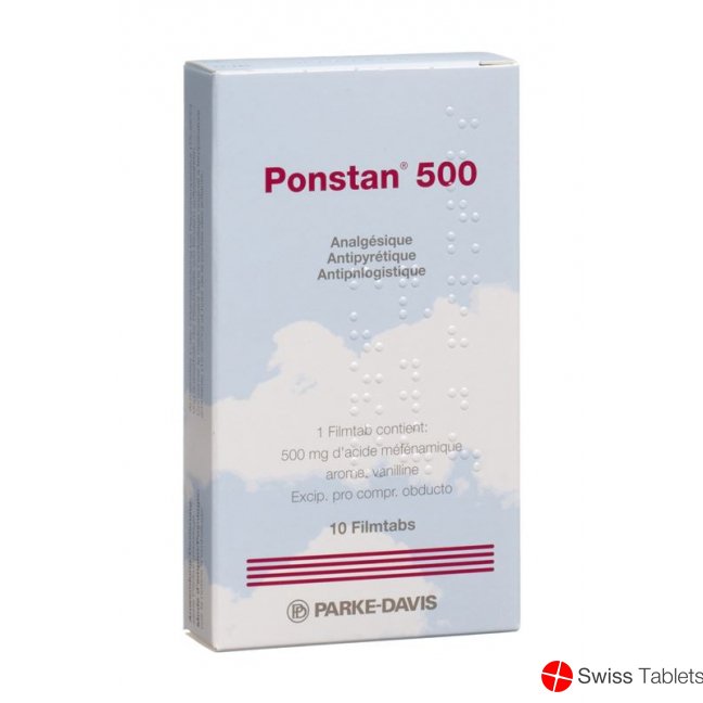 Ponstan Filmtabs 500mg 10 Stück buy online