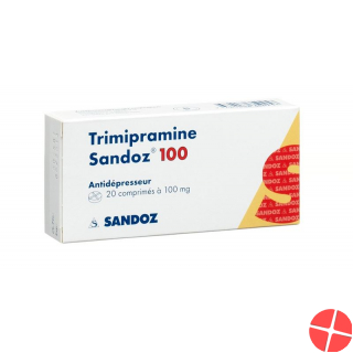 Trimipramin Sandoz Tabletten 100mg 20 Stück