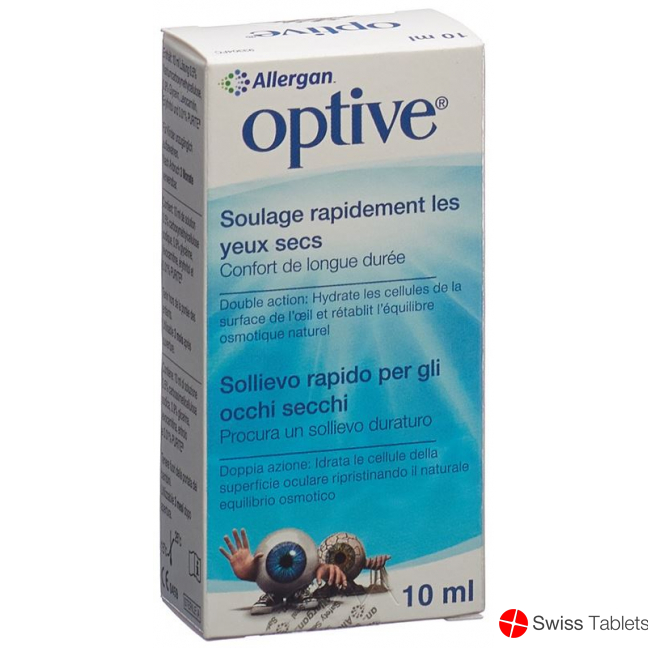 Optive Augentropfen Benetzend 10ml buy online
