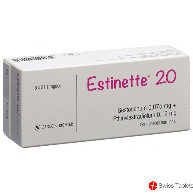 Estinette 20 Dragees 6x 21 Stück buy online