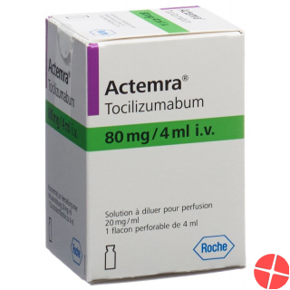 Actemra Infusionskonzentrat 80mg/4ml Durchstechflasche 4ml