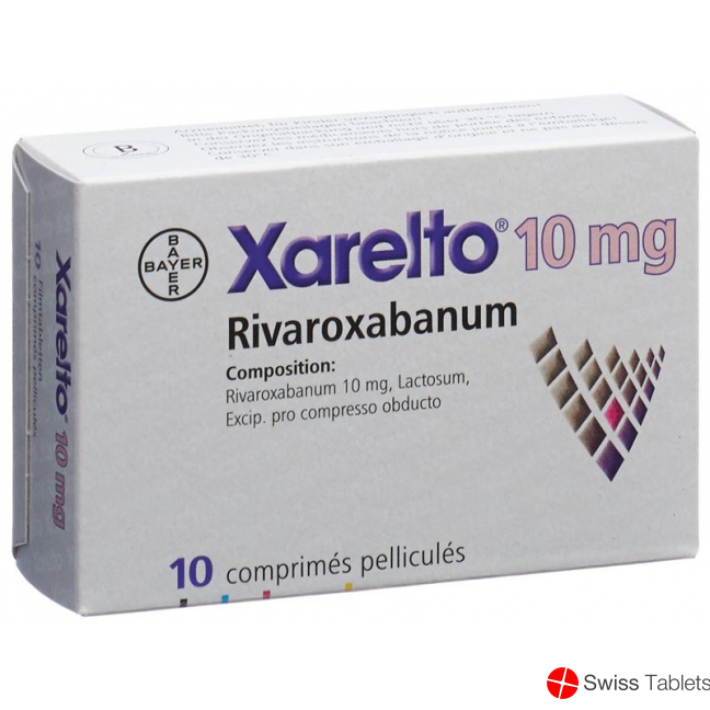 Xarelto Filmtabletten 10mg 10 Stück buy online