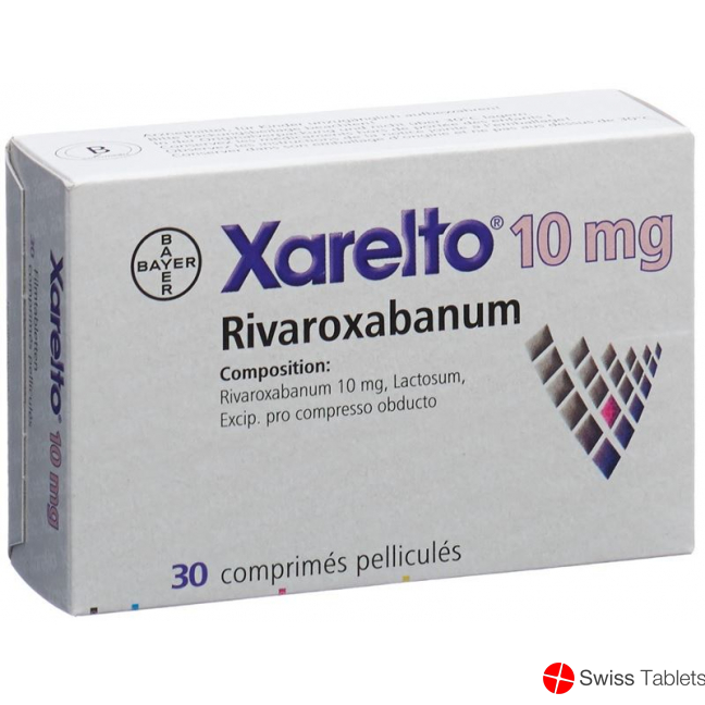 Xarelto 10mg 30 Filmtabletten buy online