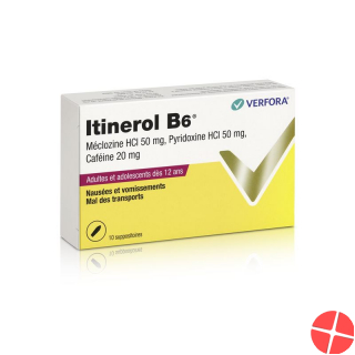 Itinerol B6 10 Zäpfchen für Erwachsene