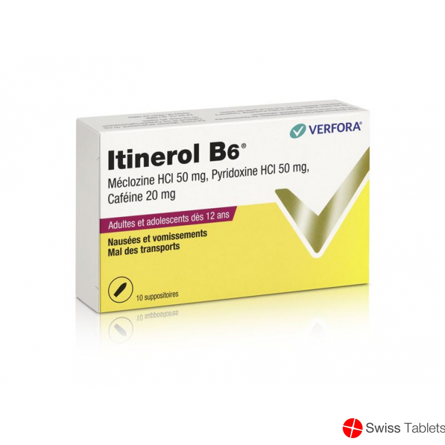 Itinerol B6 10 Zäpfchen für Erwachsene buy online
