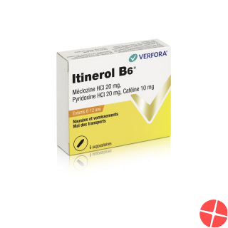 Itinerol B6 6 Zäpfchen für Kinder
