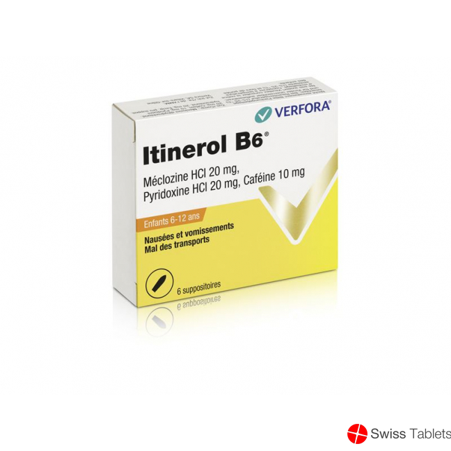 Itinerol B6 6 Zäpfchen für Kinder buy online