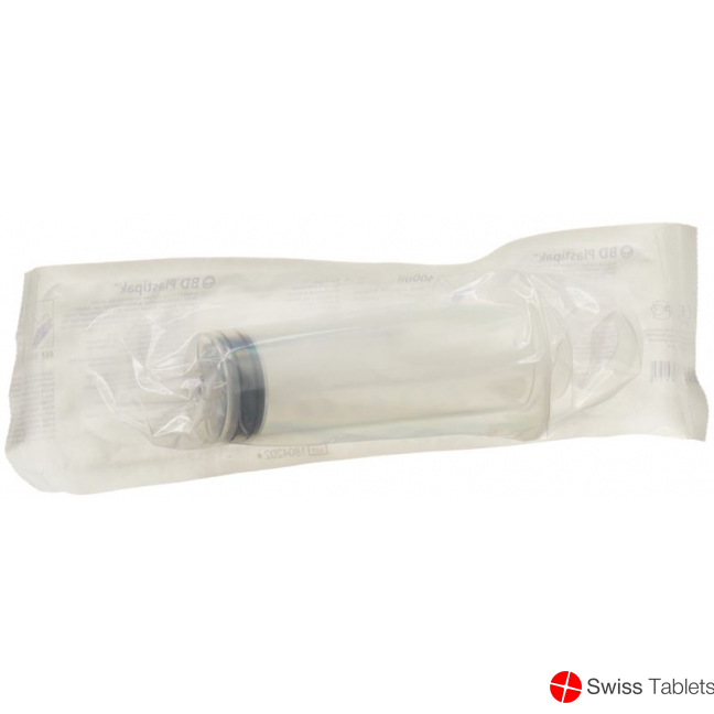 BD Plastipak Wund Blasenspritze 100ml 3-teilig buy online