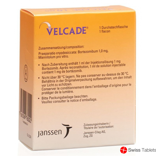 Velcade Trockensubstanz 1mg Durchstechflasche buy online