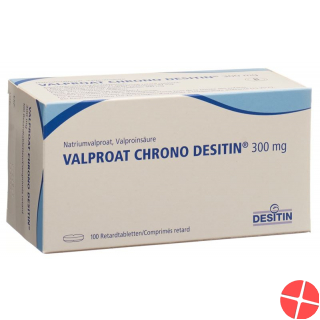 Valproat Chrono Desitin Retard Tabletten 300mg 100 Stück