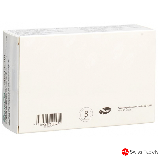 Benefix Trockensubstanz 500 Ie C Solv Durchstechflasche 5ml buy online