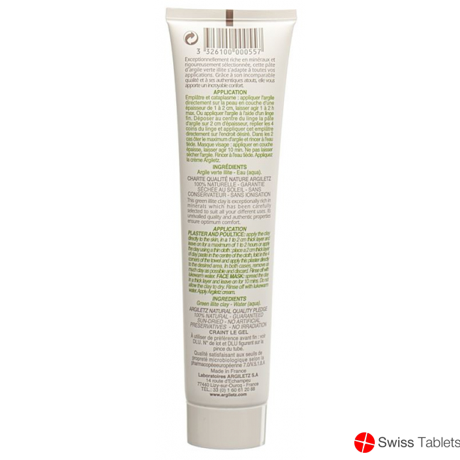 Argiletz Heilerde Grün Instant Paste 150g buy online