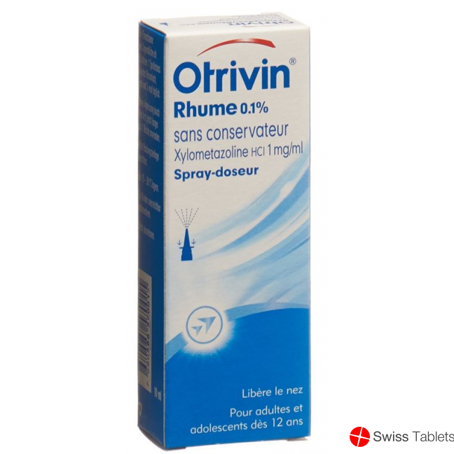 Otrivin Schnupfen Dosierspray 0.1% O Kons 10ml buy online