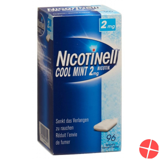 Nicotinell Cool Mint 2mg 96 Kaugummi