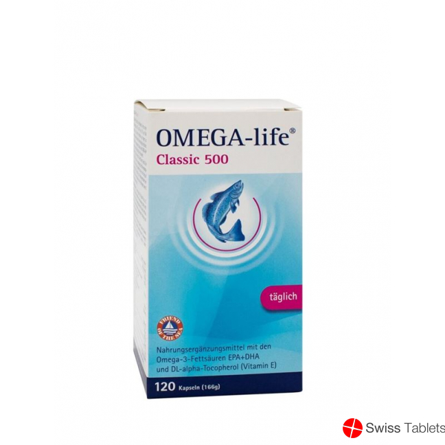 Omega-life 500mg 120 Kapseln buy online