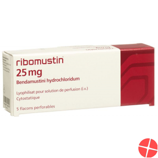 Ribomustin Trockensubstanz 25mg Durchstechflasche 5 Stück