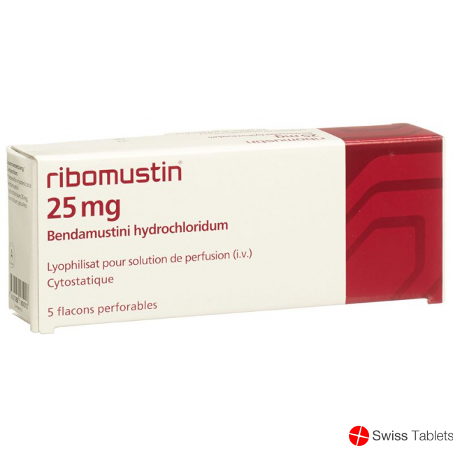 Ribomustin Trockensubstanz 25mg Durchstechflasche 5 Stück buy online