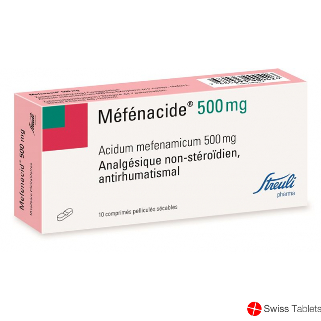 Mefenacid Filmtabletten 500mg Teilbar 10 Stück buy online