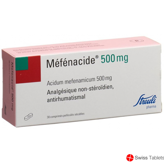 Mefenacid Filmtabletten 500mg Teilbar 30 Stück buy online