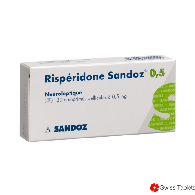 Risperidon Sandoz Filmtabletten 0.5mg 20 Stück buy online