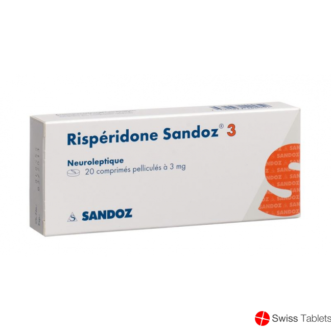 Risperidon Sandoz Filmtabletten 3mg 20 Stück buy online
