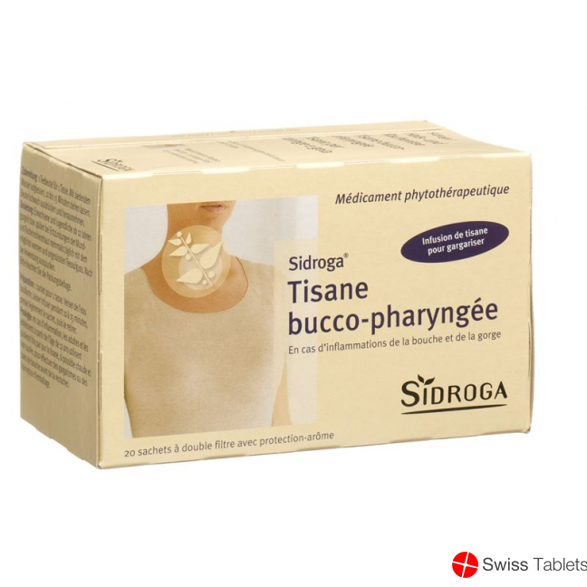 Sidroga Hals- und Rachentee 20 Beutel buy online