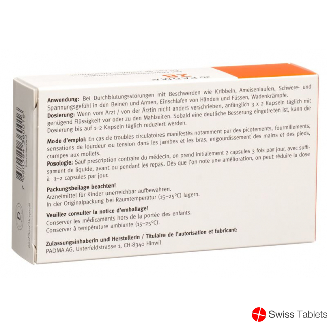 Padma 28 N Kapseln 60 Stück buy online