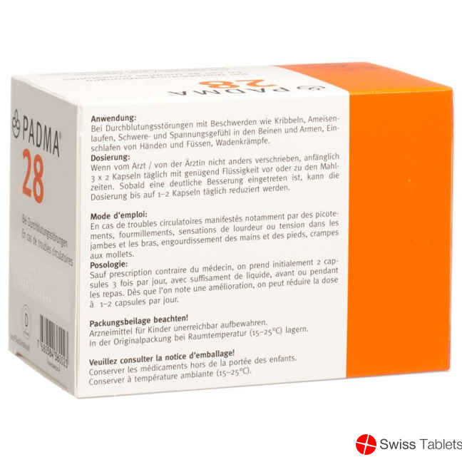 Padma 28 N Kapseln 200 Stück buy online