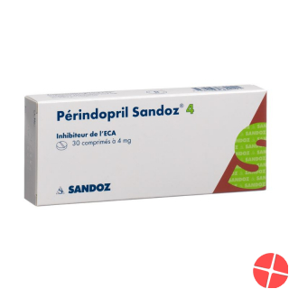 Perindopril Sandoz Tabletten 4mg 30 Stück