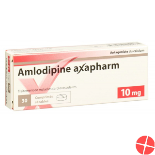 Amlodipin Axapharm Tabletten 10mg 30 Stück