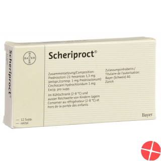 Scheriproct Zäpfchen 12 Stück