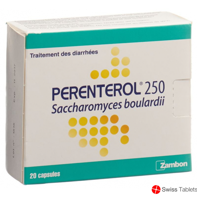Perenterol Kapseln 250mg 10x 20 Stück buy online