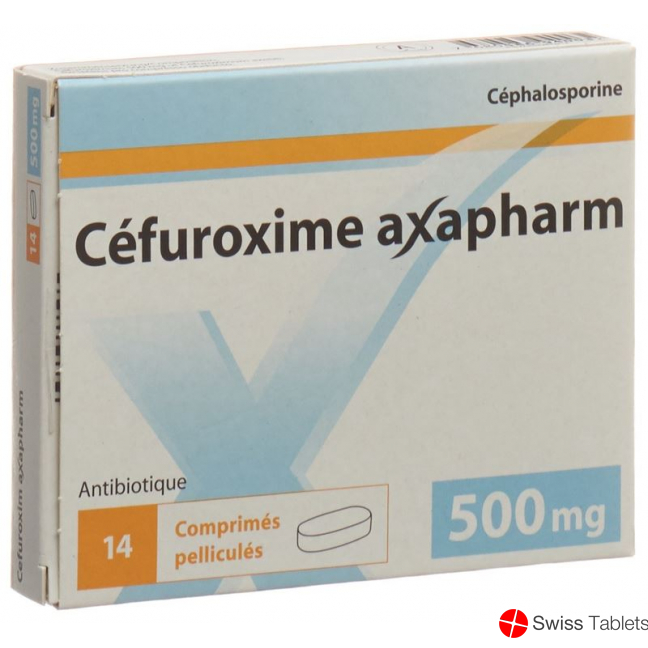 Cefuroxim Axapharm Filmtabletten 500mg 14 Stück buy online