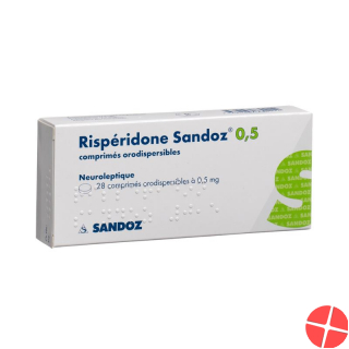 Risperidon Sandoz Schmelztabletten 0.5mg 28 Stück