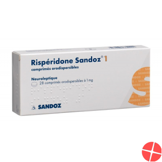 Risperidon Sandoz Schmelztabletten 1mg 28 Stück