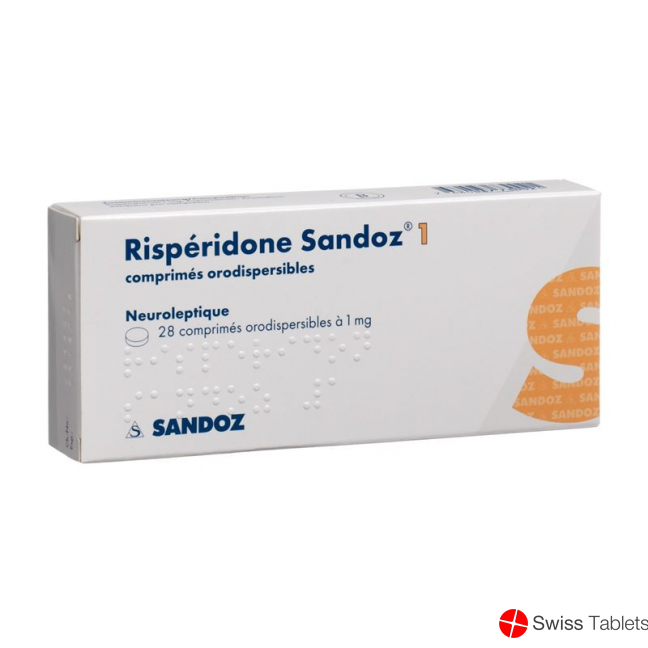 Risperidon Sandoz Schmelztabletten 1mg 28 Stück buy online