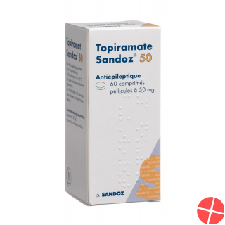 Topiramat Sandoz Filmtabletten 50mg 60 Stück