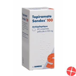 Topiramat Sandoz Filmtabletten 100mg 60 Stück