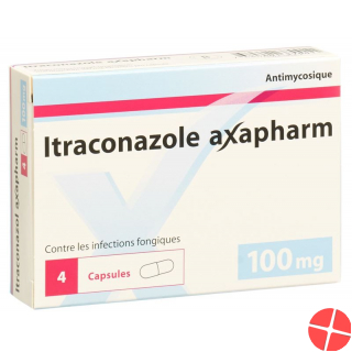 Itraconazol Axapharm 4 Kapseln 100mg 4 Stück